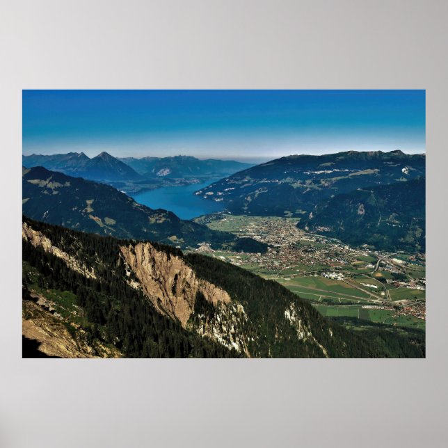 Affiche Interlaken et Thunersee (Devant)