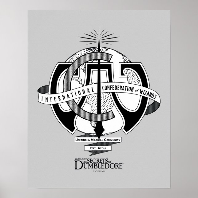 Affiche International Confederation of Wizards Logo (Devant)