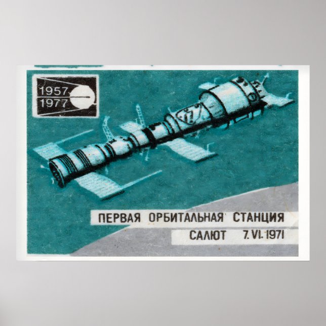 Affiche International Space Station - Matchbox Print (Devant)