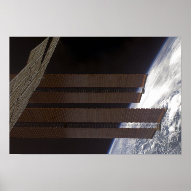 Affiche International Space Station's solar array panel (Devant)