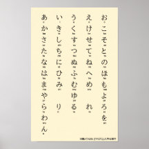 Internationale > Japonais | Hiragana Alphabet ひ ら