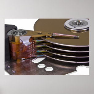 Affiche Internes d'un disque dur