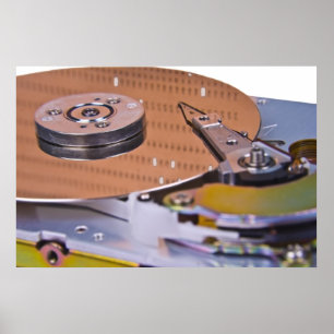 Affiche Internes d'un disque dur