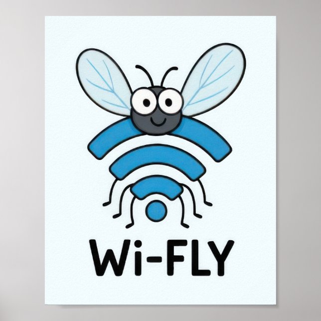 Affiche Internet Wi-Fi (Devant)