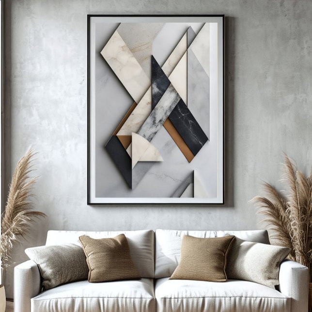 Affiche Intersections de luxe (Créateur téléchargé)