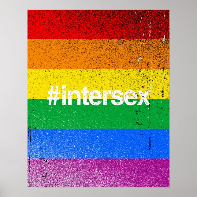 AFFICHE INTERSEXE HASHTAG (Devant)