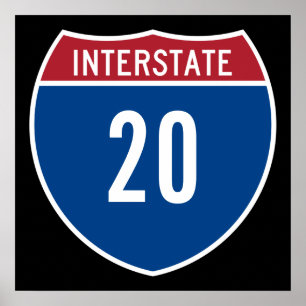 Affiche Interstate 20