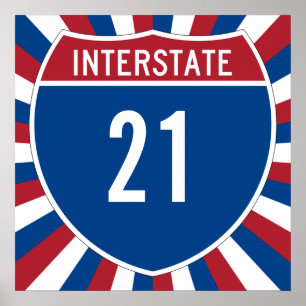 Affiche Interstate 21