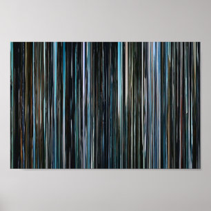 Affiche Interstellar 2014 100 bars