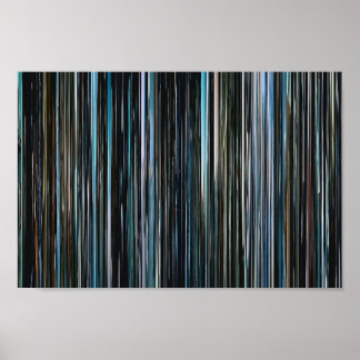 Affiche Interstellar 2014 100 bars