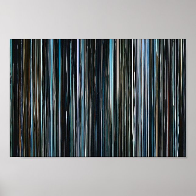 Affiche Interstellar 2014 100 bars (Devant)