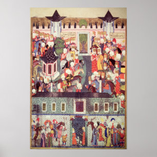 Affiche Intronisation de Suleyman le magnifique