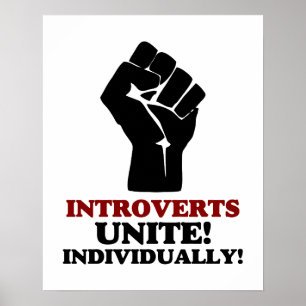 Affiche Introverties Unite