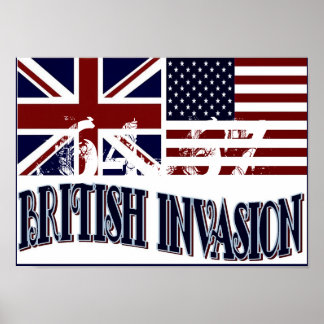 AFFICHE INVASION BRITANNIQUE