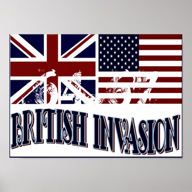AFFICHE INVASION BRITANNIQUE (Devant)