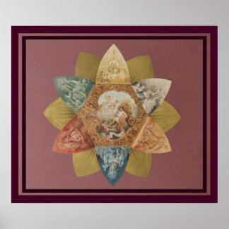 Affiche Invitation de Mardi Gras Ball