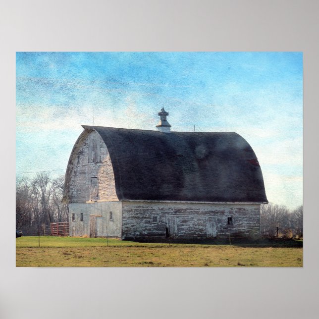 Affiche Iowa Barn (Devant)