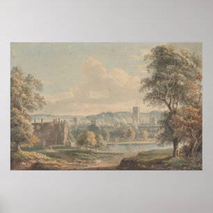 Affiche Ipswich du parc du manoir de Christchurch