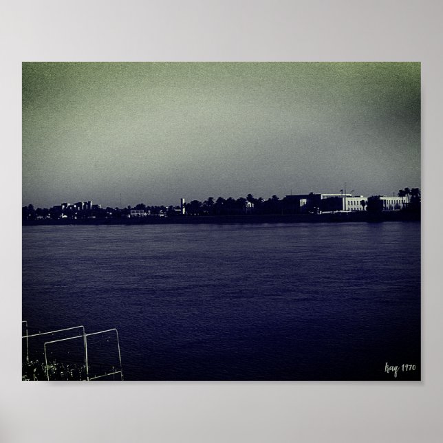 Affiche Irak ancien Bagdad fleuve forat (Devant)
