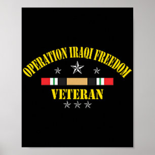 Affiche Irak Opération Irakienne Liberté Cadeaux de la Jou