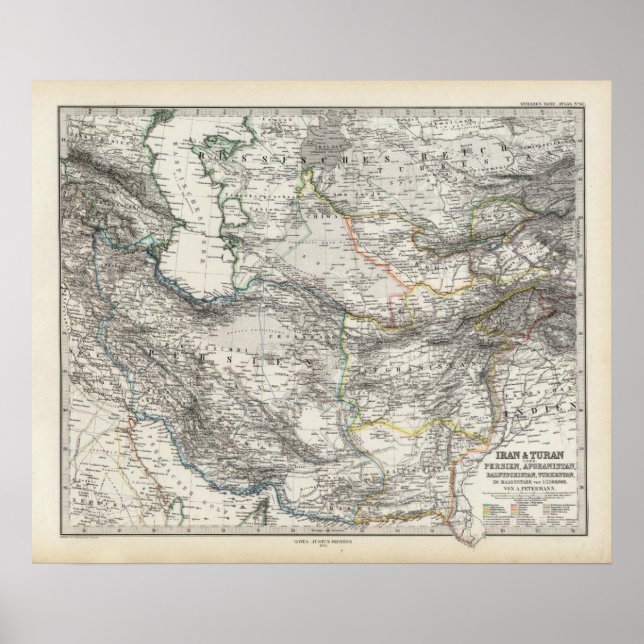 Affiche Iran Afghanistan Pakistan (Devant)