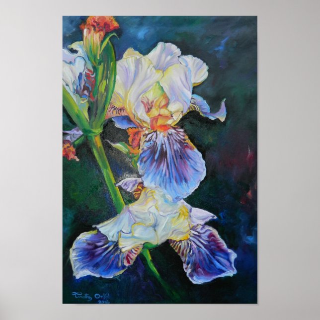 Affiche "Iris I" (Devant)