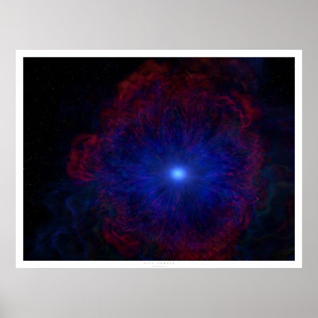 Affiche Iris Nebula (Devant)