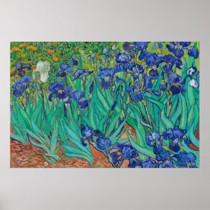 Affiche Irises par Van Gogh Art Peinture
