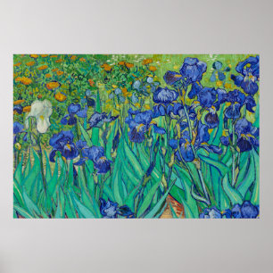 Affiche Irises par Vincent van Gogh