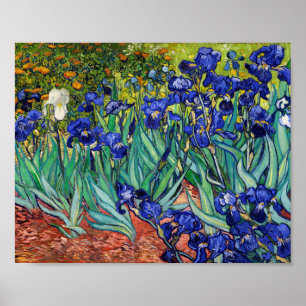 Affiche Irises par Vincent van Gogh
