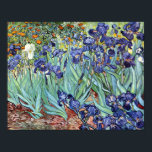 Affiche Irises par Vincent van Gogh 1898<br><div class="desc">A ma connaissance,  ces images sont du domaine public et sont censées être libres d'utilisation sans restriction aux Etats-Unis. Veuillez me contacter si vous découvrez que ces images ne sont pas du domaine public.</div>