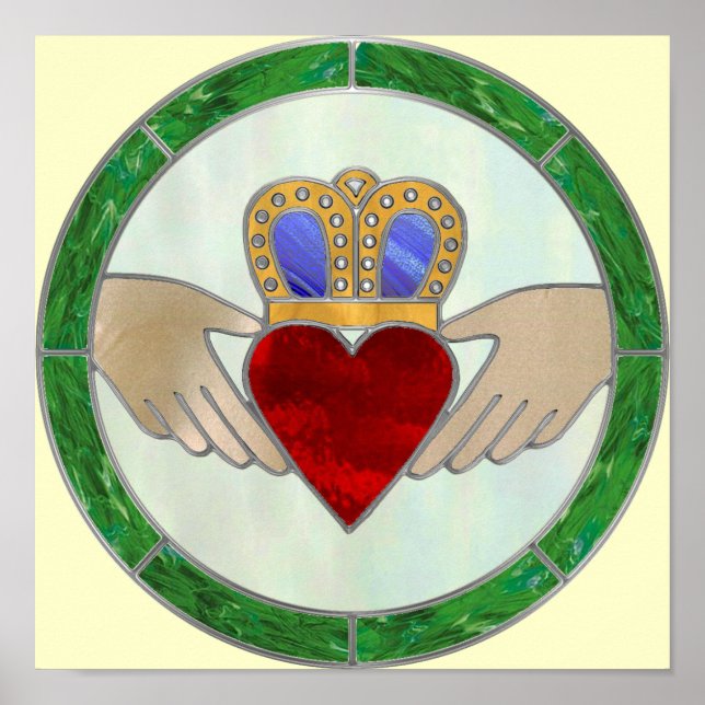Affiche Irish Claddagh (Devant)