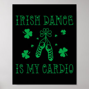 Affiche Irish Dance Est Mon Jour de la Saint Patrick Cardi