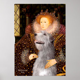 Affiche Irish Wolfhound 6 - Reine