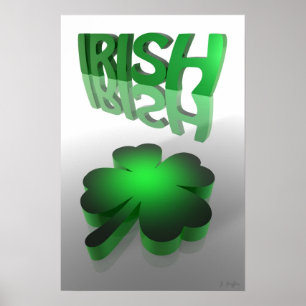 Affiche Irlandais chanceux