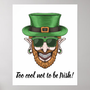 Affiche Irlandais trop Cool