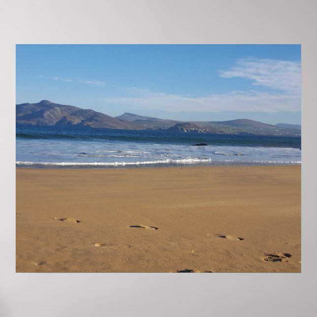 Affiche irlandaise sur la plage (Devant)
