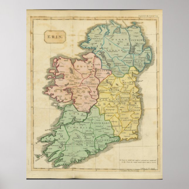 Affiche Irlande en 1810 (Devant)