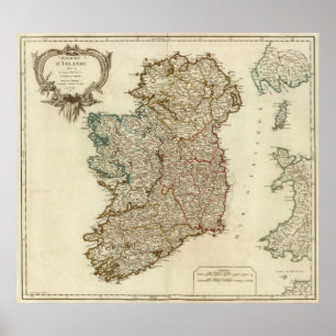 Affiche Irlande et Angleterre