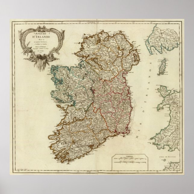 Affiche Irlande et Angleterre (Devant)