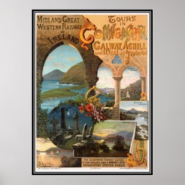 Affiche Irlande vintage - (Devant)