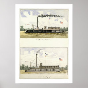 Affiche Ironclad St. Clair 1864