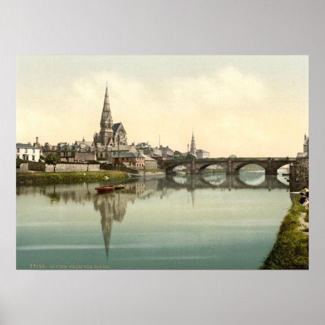 Affiche Irvine, Ayrshire, Écosse (Devant)