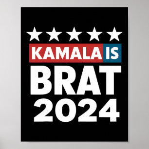 Affiche Is Brat Funny Cite Feminist Women Girl Men