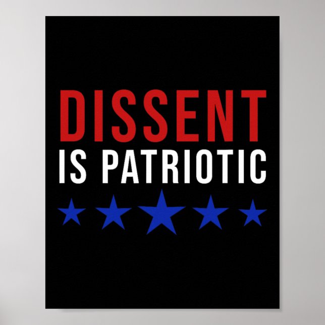 Affiche Is Patriotic - Manifestation militante féministe (Devant)