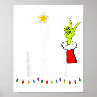 Affiche Is This Jolly Enough Green Merry Christmas Tree Li