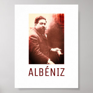 Affiche Isaac Albéniz