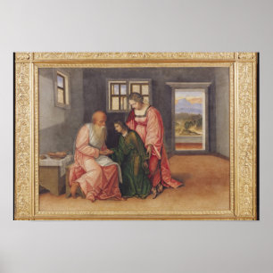 Affiche Isaac Bénédiction Jacob, c.1520