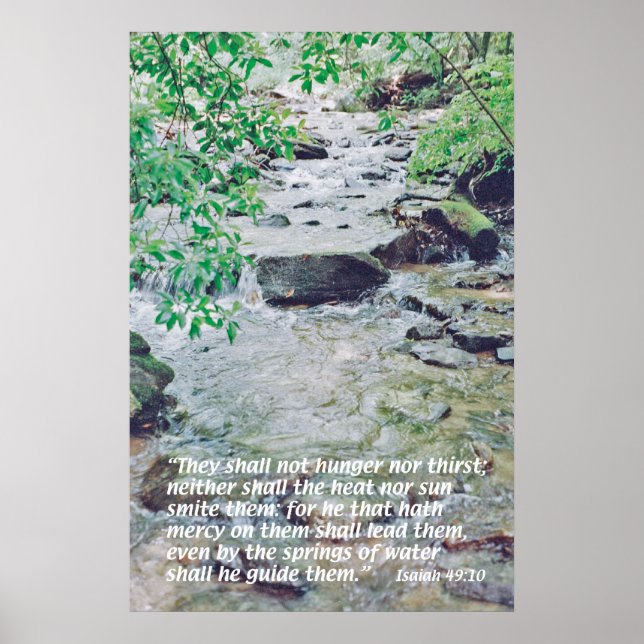 Affiche Isaïe 49 (Devant)