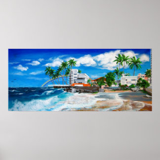 Affiche Isla Verde, 1 million de dollars de vue sur la pla